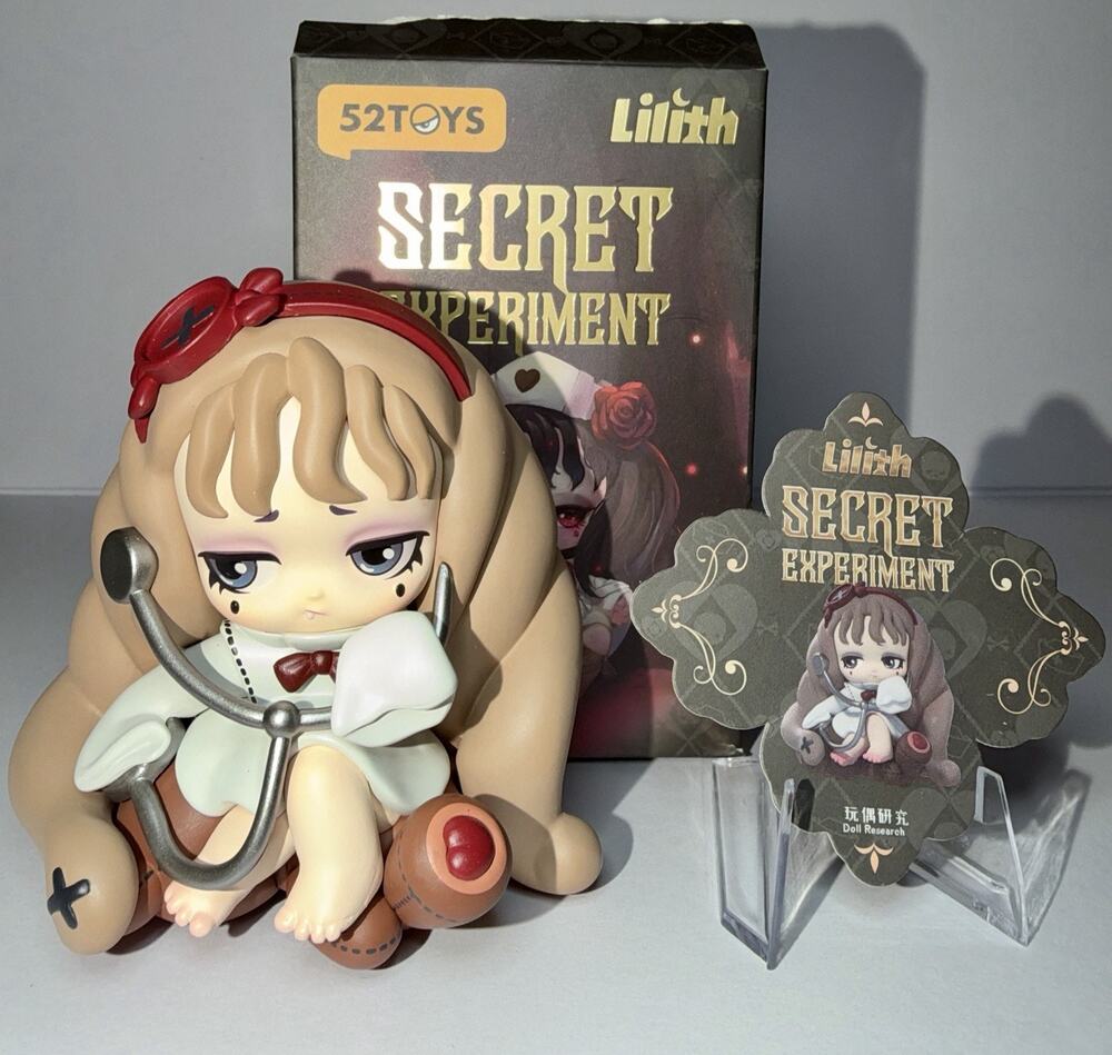 52TOYS Lilith Secret Experiment Confirmed Blind Figure Doll Research